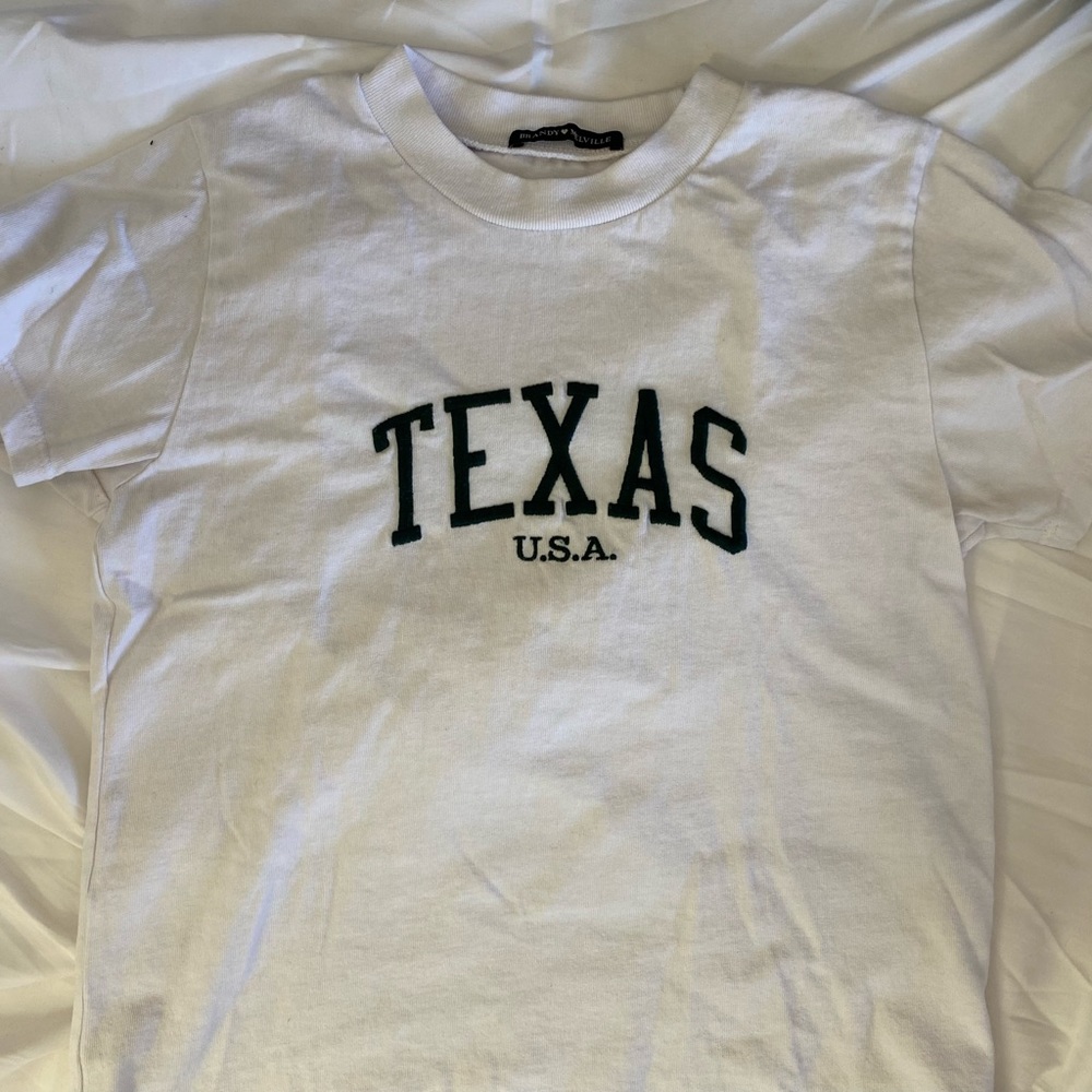 Brandy Melville Embroidered Tee